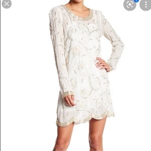 BNWT Free People Ivory Embellished Dress Size 12